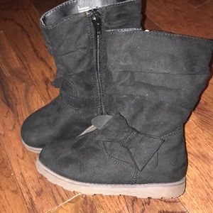 Toddler Black Boots | Size 9 🎀